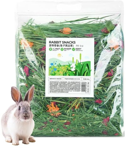 Cibo Conigli - Miscela di, Fornitura Naturale di Biancheria da Letto | Porcellini d' amichevoli per la digestione, criceti Morbidi e nutrienti puliti, Piccoli roditori pascolo