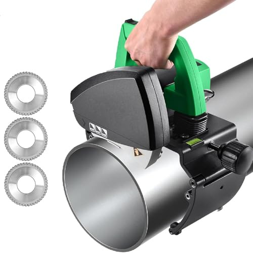 Tagliatubi elettrico automatico, tagliatubi in PVC, taglia fino a 15-400 mm, tagliatubi per impieghi gravosi per acciaio inossidabile, tubi in plastica e tubi elettrici, tagliatubi rapidi 400mm