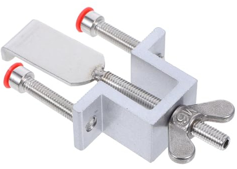 HOMSFOU Verrou Portable en Acier Inoxydable Réglable, Butée de Porte Compacte Argentée pour Hôtel et Appartement, Dispositif de Sécurité Renforcée Anti-ouverture, Voyage et Usage