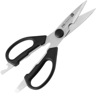 FMprofessional 21812 Multiusos Tijeras de Cocina, Acero Inoxidable, Negro, 50 x 50 x 20 cm