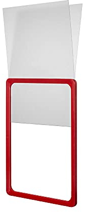 VKF Renzel 20x Einschubhülle DIN A4 Hochformat/U-Tasche/für Plakatrahmen/Plakateinschub/transparent/Folie