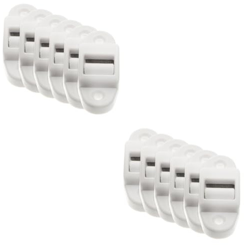 DOITOOL 12pcs Shutter Belt Guide Roller Curtain Accessories for Efficient Dust Collection Strap Belt Guide Internal Brush for Easy Cleaning Lightweight Portable Design