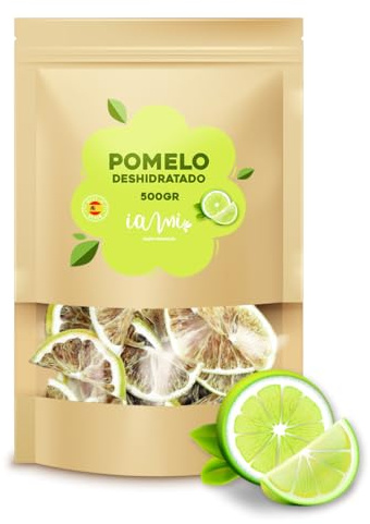 IAMI Pomelo Verde Deshidratado en Tiras 500 g | Confitado para Coctelería