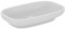 Ideal Standard - i.life B, Lavabo d'appogio rettangolare da 60cm senza foro troppopieno e rubinetteria, Bianco