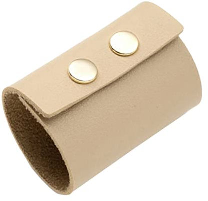 FRCOLOR Leder Haarband Haargummis aus Leder Einfache Haarbänder Haaraccessoires für Täglichen Gebrauch