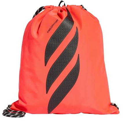 adidas Unisex adidas Predator Gymsack, Lucid red/Black, One Size