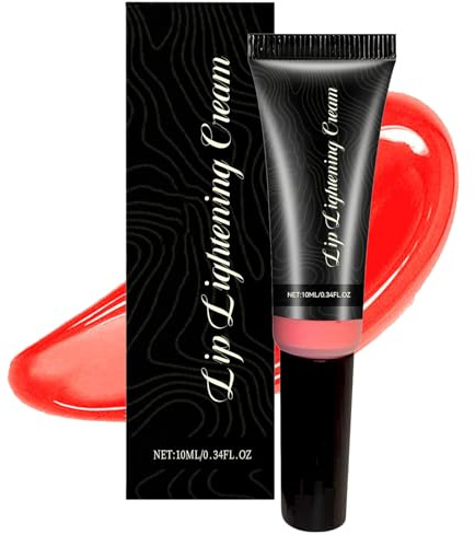 Lip Lightening for Dark Lips, Lip Lightener Balm for Smokers and Non-Smokers, Hydrating & Brightening Softening Lip Care with Vitamin E, Moisturizer Nourishing Essence, Non Sticky, Remove Dark (1)