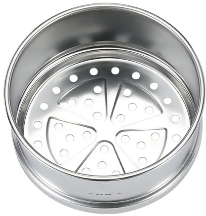 SXRQ Outdoor-Camping-Dampfgarer aus Edelstahl, Küche, Dampfgarer, Schublade, tragbar, runde Schüssel, zum Kochen, Kochen