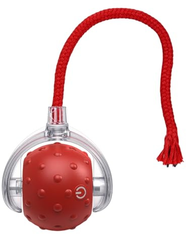 Pelota interactiva para Gatos, con Ruedas Inteligente, Bola de Movimiento automático para Mascotas con Sonido de Llamada de pájaro, Entretenimiento automático y Bolas Recargables activadas por