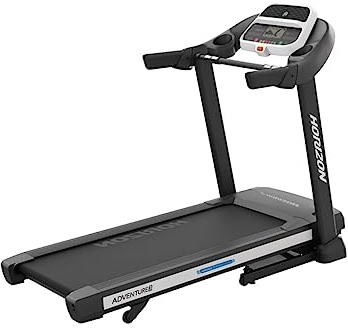 Horizon Fitness Adventure 3 Laufband mit integrierten Lautsprechern, Max Benutzergewicht 137 kg