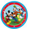 Procos- Folat 93822P Platos Papel FSC Mickey Mouse 23cm - 8 piezas, Multicolor