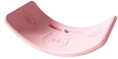 Gebogenes Wackelbrett | Gebogene Balancescheibe | Fitness Balance Board gebogen | Multifunktionales und kreatives Spiel, gebogenes, rutschfestes Balancierbrett zum Balancieren, Rutschen und Spielen