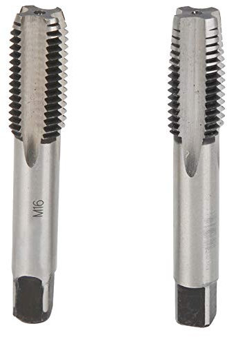 VITE A MANO METRICA M16 IN ACCIAIO AL CARBONIO PUNTA DA TRAPANO FILETTO FLUT DIRITTO LEGNO PLASTICA