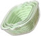 Alipis 1 Juego Cesta Escurridor De Verduras Cesta De Mimbre Cesto De La Ropa Ensalada Colador De Plato Cesta De Pan Balde Cesto De Ropa Sucia Con Tapa Bol El Plastico Reutilizable