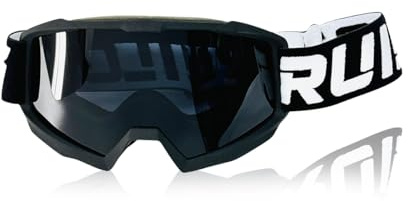 OLYSPM Gafas de motocross y moto con protección UV para conducción, esquí y escalada, compatibles con cascos integrales, jet y otros tipos