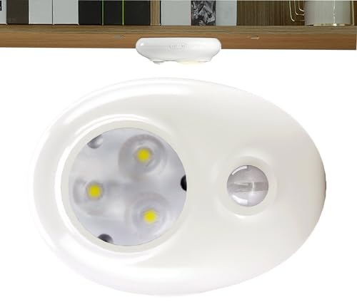 Lámpara de noche con detección de movimiento corporal, luz nocturna inteligente para dormitorio con activación automática, iluminación LED ambiente inteligente para pasillos y armarios