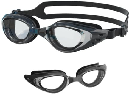 Générique Simglasögon | vattentät dykmask | anti-dimma dykglasögon | för herr och dam snorkling strand träning sport flod vatten sommarsemester
