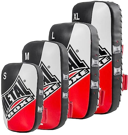 METAL BOXE MB172 Pao de Boxe Noir/Blanc/Rouge Taille M