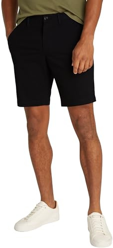 Tommy Hilfiger Herren Shorts Brooklyn 1985 Kurz, Schwarz (Black), 31W
