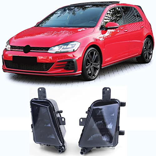 LED Nebelscheinwerfer Schwarz Smoke Rechts Links für VW Golf 7 GTI GTD 5G1 13-20
