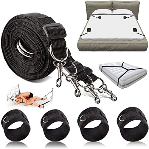 Sinorichh Lettino in Nylon con Set di Accessori - Set per Esercizi di Yoga per Uomini in Camera da Letto