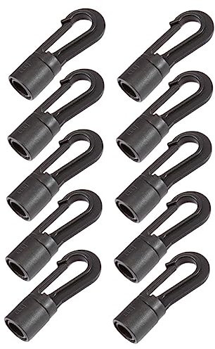 SUPVOX 20piezas Hebilla Giratoria Clip Gancho Toldo Abrazadera Gancho Tienda Hebilla Fija Ligera