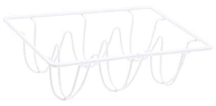 Housoutil Huevera De Alambre Hierro Resistente y Decorativa Para Nevera y Cocina