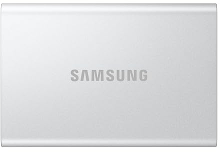 Samsung Portable SSD T7 Resurrected 4TB, External Hard Drive, USB 3.2 Gen.2 High-Speed Storage, External SSD for iPhone 17, Mac, PC, Android Devices & Gaming Consoles, Metallic Silver, MU-PD4T0G/WW