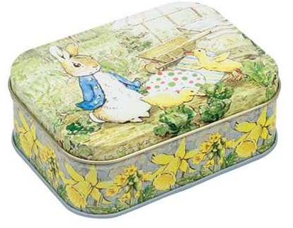 Peter Rabbit Small Rectangular Tin