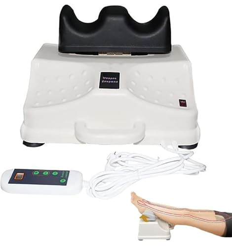 ZYDMUU Fitness Blood Chi Machine, Portable Swing Foot Massager with Wire Control, 10 Gear Speed Adjustable, Foot Physiotherapy Massage for Swelling Alleviate, Relax Muscles. ﻿