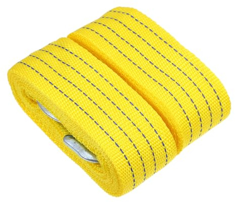 iplusmile 2 Piezas Kit de Cinchas de Arrastre de Nylon con Ganchos para Camiones Correas Resistentes para Remolque de Vehículos Eslinga de Remolque Portátil