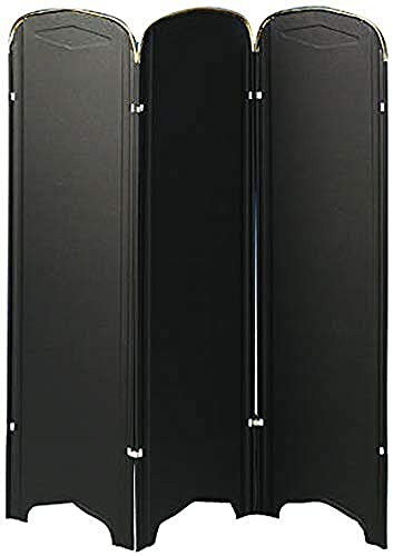 Vigor Paracalore a Tre Ante, Nero Antracite H.Cm.115