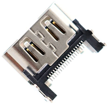 Connecteur HDMI 1080p 4K pour Console PS4 Slim et PS4 Pro