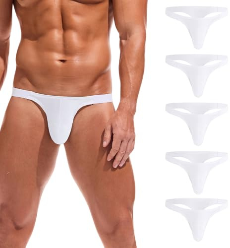 Summer Code Perizoma Uomo Jacquard String Tanga Sexy Lingerie Intimo Mutandine