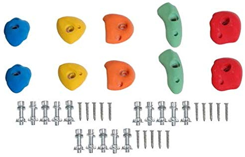 Set di 10 pietre da arrampicata a forma di torre da arrampicata