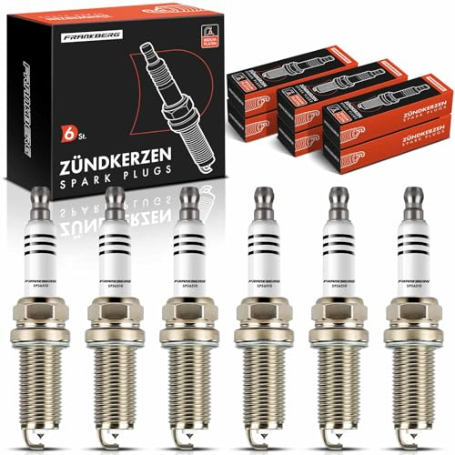 Frankberg 6x Spark Plugs Spark Plugs 1 Series E87 130i 3.0L 2005-2007 3 Series E90 323-330 2.5L 3.0L 2005-2007 5 Series E60 523-530 2.5L 3.0L 2004-2007 Replace# FR7NPP332