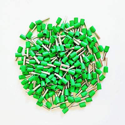 REIUAFWYGV Wire Connector E25-12 Insulating Crimp Terminal 100pcs Tube Insulated Cord end terminals 25mm2 Wire terminals Cable Connector(5,E25-12)