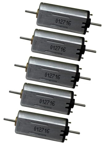 Generic Composants de Moteur de Modèle de Train à L'échelle N pour Accessoire de Décor de Locomotive Universelle, 5 Pièces