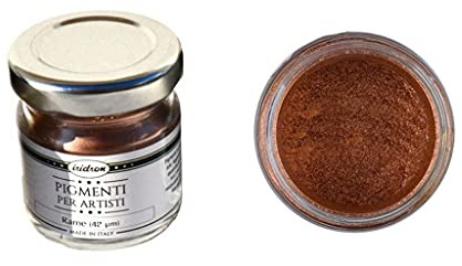 Resin Pro Pigment métallique et irisé haute brillance Pigments en Poudre pour Résines, Peintures et Vernis | Pigment cuivre idéal pour les décorations et le découpage 80ml
