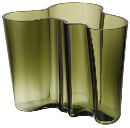 Iittala Alvar Aalto collection Vase 160 mm, moosgrün