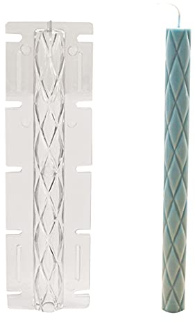 Kerzenform Zum Gießen 3D Kunststoff Kerzen Gießform, Handgemacht Plastik Kerzenformen Stumpenkerze Weihnachten Kerze Form, DIY Stereo Kerzengießform Seifenform Für Herstellung Von Kerzen (Stil C)