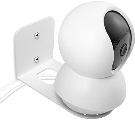 sciuU Soporte Pared / Techos compatible con TP-Link Tapo Cámara Vigilancia | Universal Placa de Metal Engrosado, Metálico Acero Accesorios Soporte para Cámara Vigilancia Interior