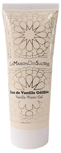 La Maison des Sultans - Eau de Vanille Visage - Gelée Visage - Soin Visage Vanille - Hydratant - Effet Bonne Mine - 99,6% Naturel - 75 ml - Formulé en France