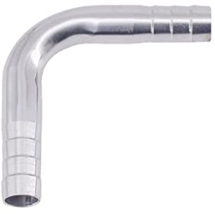RTECVBNY Winkelverbinder, Schlauchtülle, 90-Grad-Winkel, Edelstahl-Sanitärrohrverschraubung, Homebrew-Winkel/Sus304/19 mm (Color : Sus316)