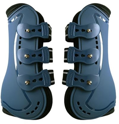 Comfortable Horse Leg Gear, Equine Leg Protection Boots, Front Horse Boots for Jumping, Lightweight Horse Leg Wraps, Breathable Riding Boots for Horses, Horse Leg Support Boots, Front Leg Protectors f