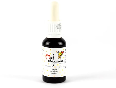 Tintura De Propóleo Ecológica 20ml En Gotas Natural Apicultura Española