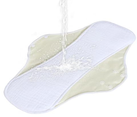 Återanvändbar menstruationshandduk för kvinnor, ventilerande, läckagesäker, återanvändbar, tvättbar mensskydd för kvinnor, postpartumvård, cykel, vuxen, tonårsflicka, flicka