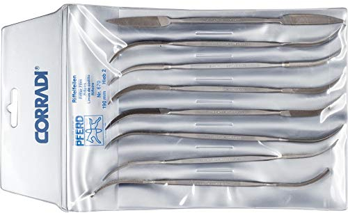 1 x PFERD CORRADI-Riffelfeilen/-raspel-Set 670 190 H2| Art.: 19506704