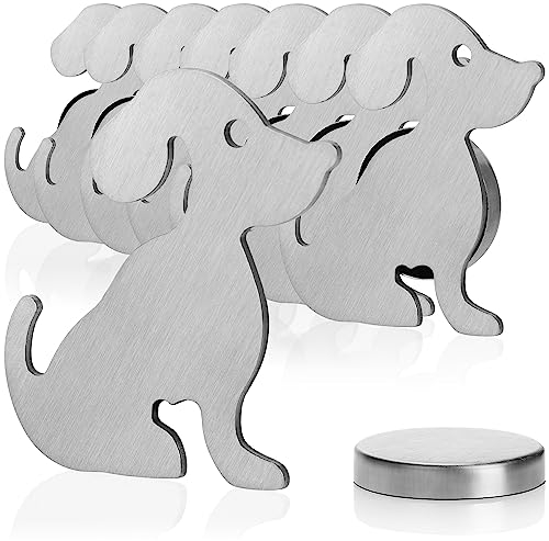 com-four® 8X Tischdeckenbeschwerer - Tischtuchgewichte aus Edelstahl - magnetische Tischtuchklammer - ca. 50 g