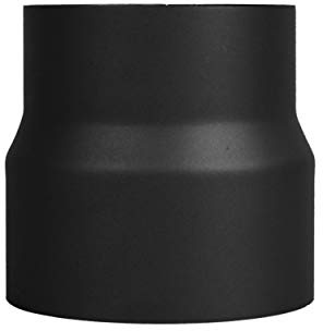 LANZZAS Riduzione del tubo della stufa da 130 mm a 120 mm, colore: nero - altri tubi della nostra gamma, li trovi qui.